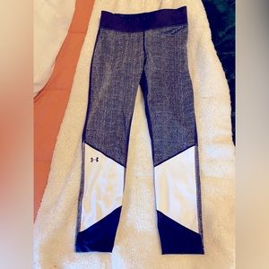 Under Armour navy leggings. Size medium.
